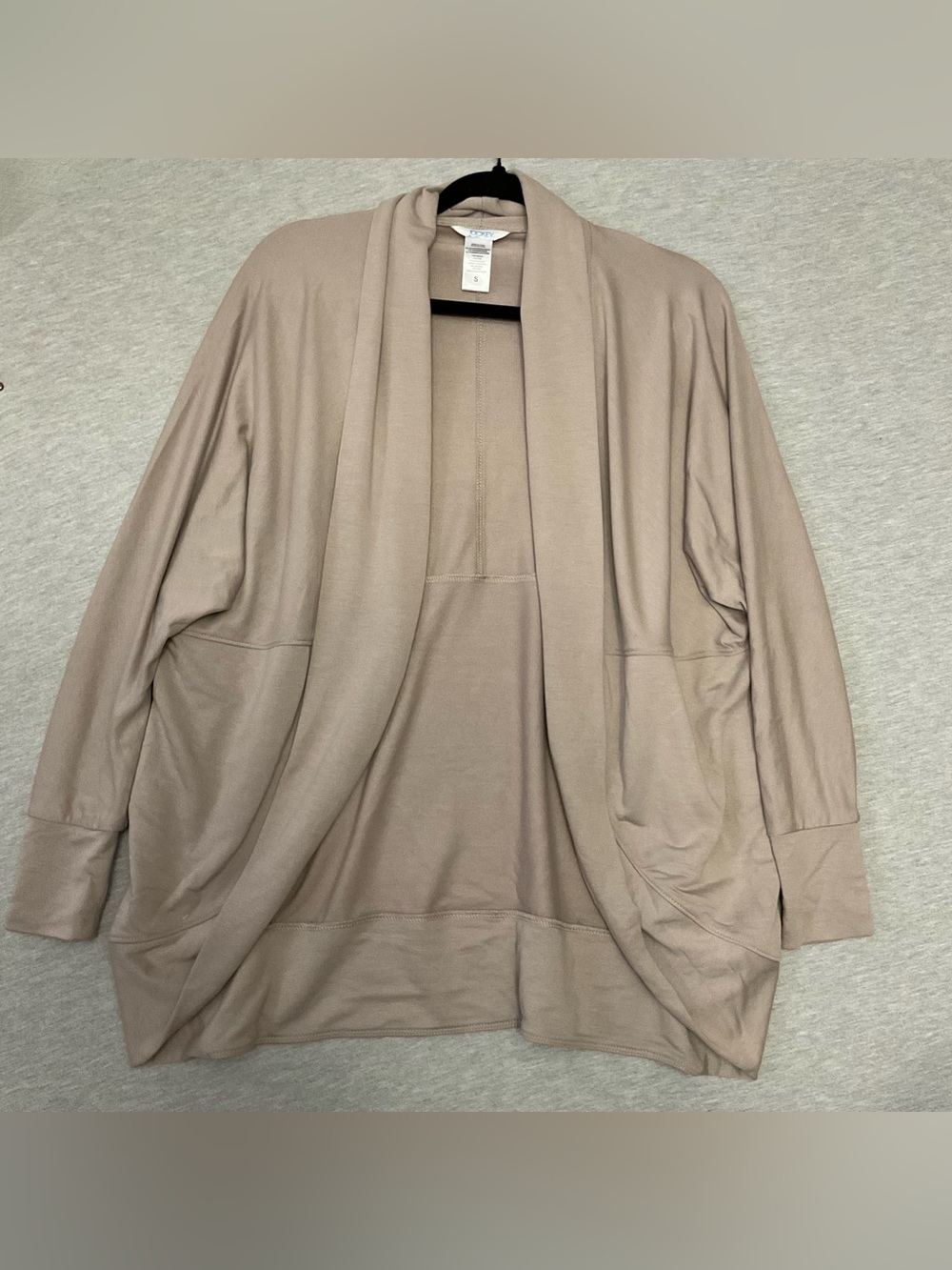 Jockey Taupe Open-Front Women's Cardigan